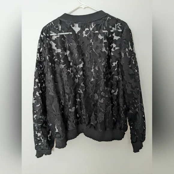 Lane Bryant zip up Jacket - Picture 2 of 4